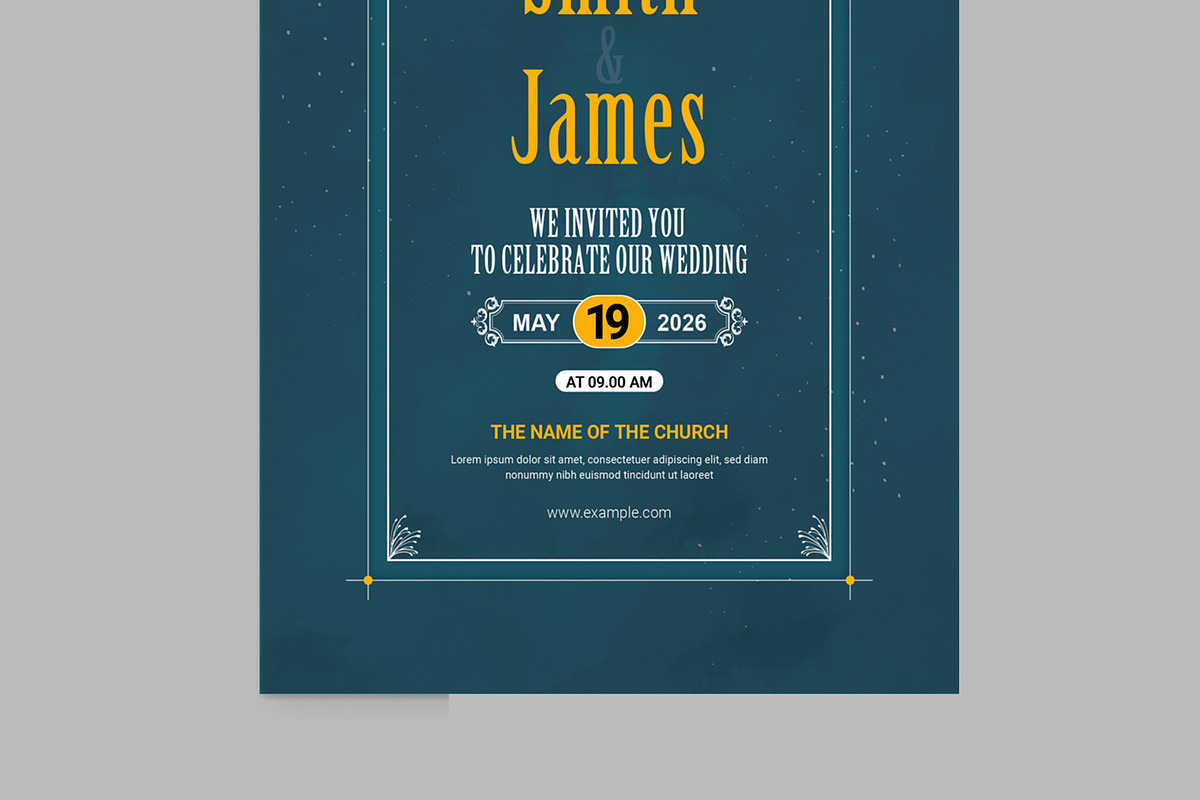 Invitation card, a Stationery Template by MightyDesign (Photo 5 of 8)