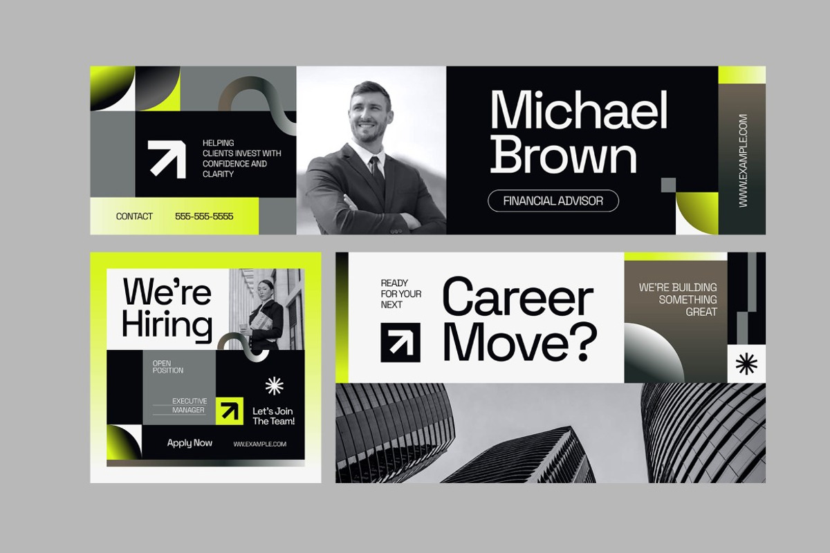 Business Linkedin Set preview 2