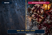 70 Real Snow Ground PNG Overlays, a Texture Graphic by vovan (Thumbnail 4 of 9)