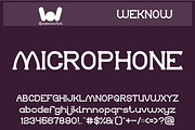 Lofi Music font, a Serif Font by weknow (Thumbnail 4 of 5)