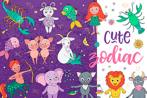Cute Zodiac signs