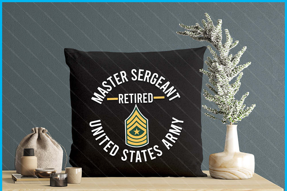 Patriotic Retired Veteran SVG PNG, an Object Graphic by Creativeusart (Photo 4 of 4)