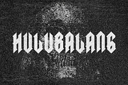 SAYAT BOLD BLACKLETTER TYPEFACE, a Blackletter Font by CONTRIVEDAZE (Thumbnail 3 of 7)