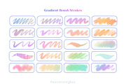 Procreate Gradient Rainbow Brush Set, a Brush Add-On by ProcreateiBox (Thumbnail 6 of 7)