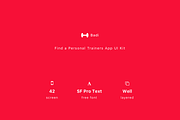 Badi - Find a Personal Trainers App, an UI Kit Template by Betush (Thumbnail 6 of 6)