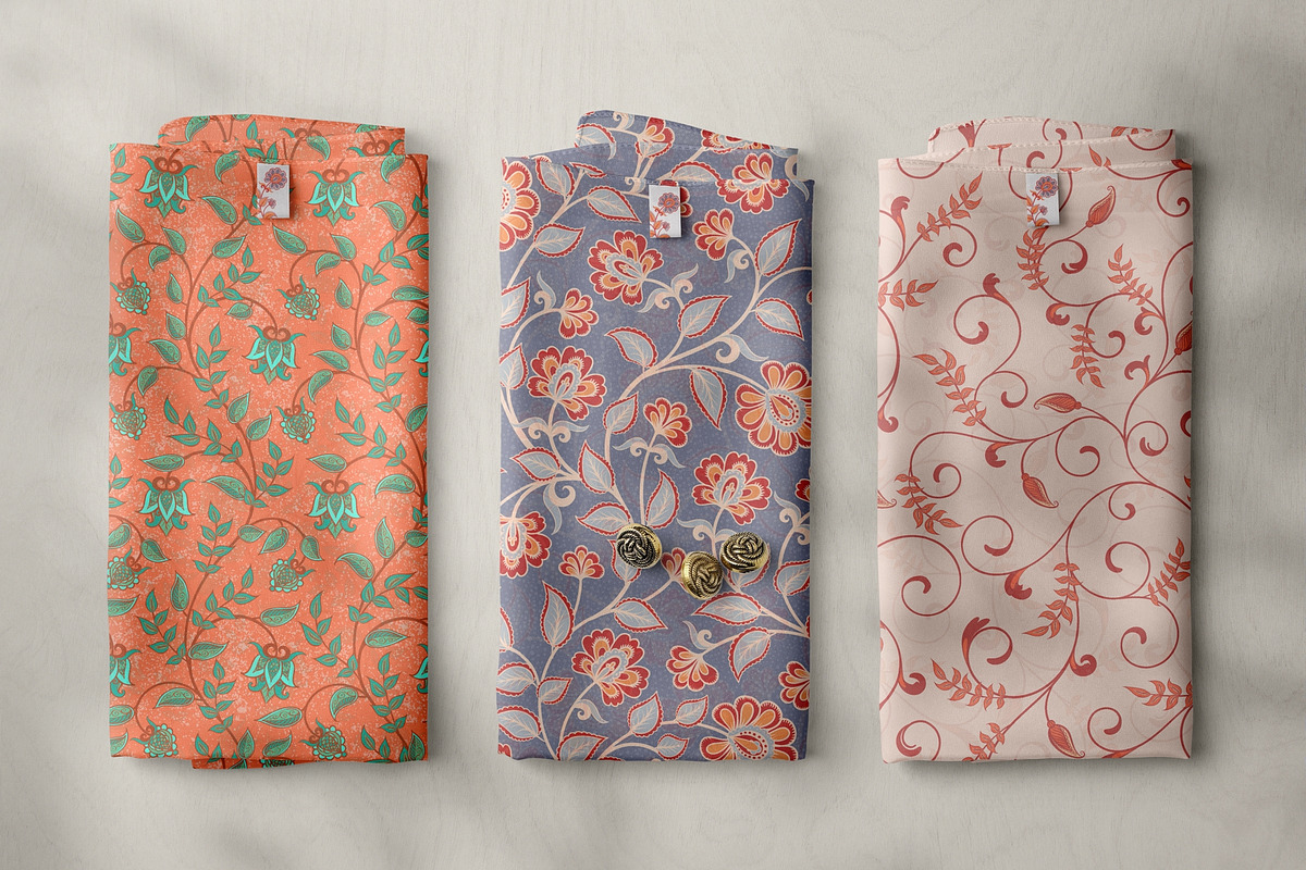 FLORAL ORNAMENTS. Vector Set., a Pattern Graphic by Irina Skaska (Photo 2 of 17)