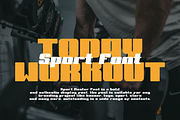 Sport Master Font, a Sans Serif Font by QR Design Studio (Thumbnail 3 of 12)