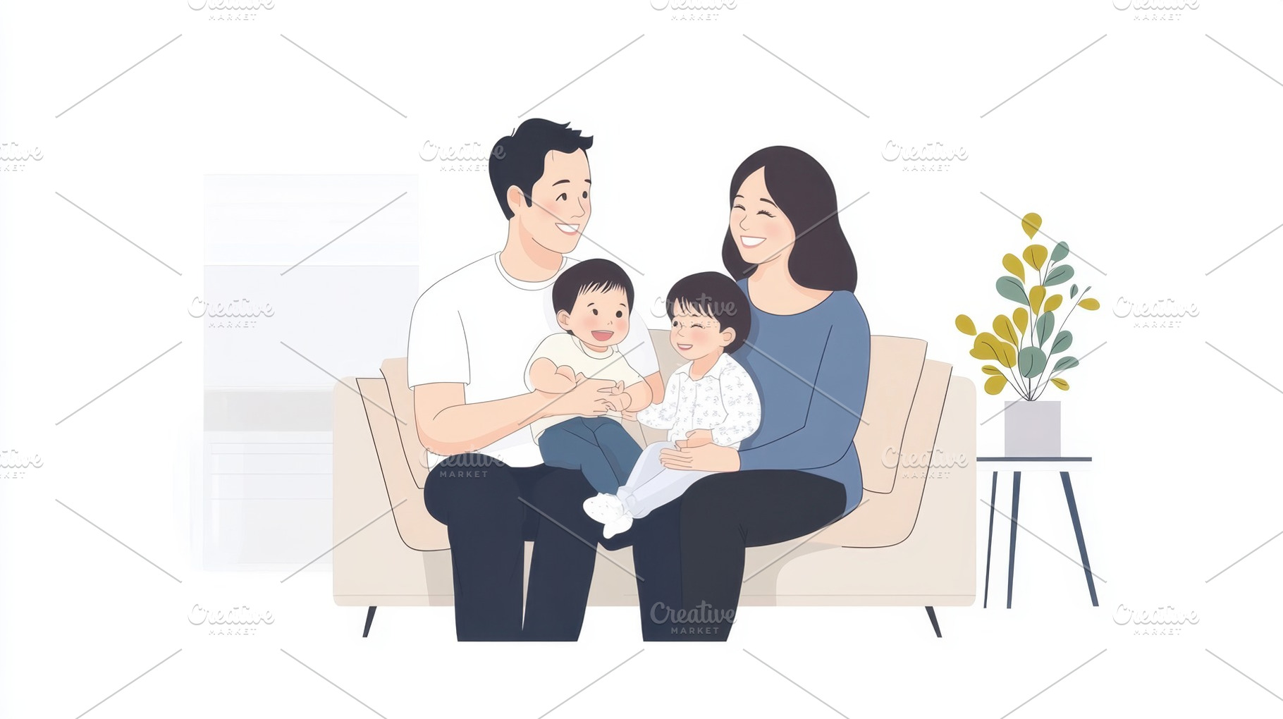 Family time at home, a Photo by Beautiful things