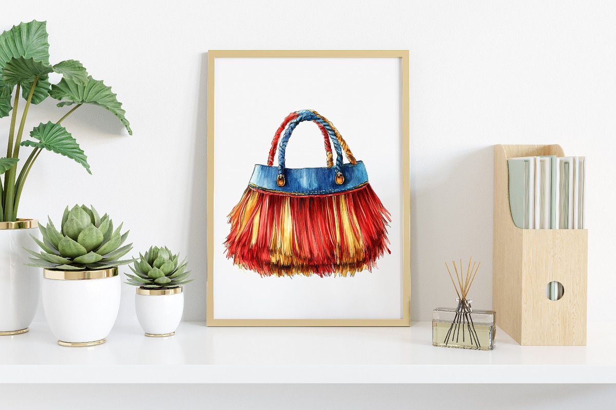 Boho Summer Fashion Coastal Clipart, an Illustration by Canvas Craft (Photo 5 of 7)