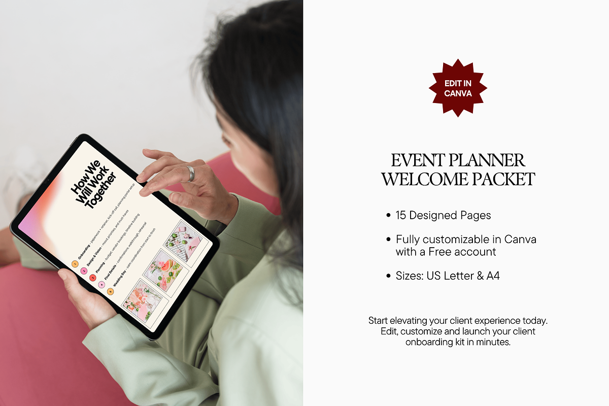 Wedding Planner Onboarding Forms, a Stationery Template by Anna Design Studio (Photo 2 of 9)