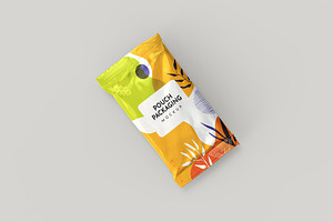 Pouch Packaging Mockup - 8 Views