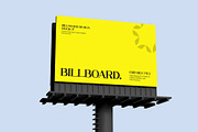 Advertising Billboard Mockup, an Advertising Mockup by graphypix (Thumbnail 1 of 4)