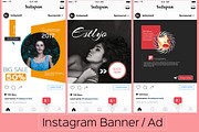 Instagram Banner/Ad, a Templates & Theme by Minimalist Studio (Thumbnail 1 of 4)