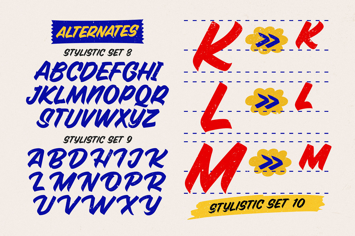 Brosign Brush Typeface, a Handwritten Font by alit design (Photo 17 of 20)