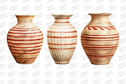 Pottery Vase Clipart, an Object Illustration by Digital Xpress (Thumbnail 2 of 3)