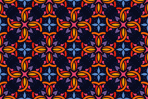 Abstract Colorful Seamless Pattern, a Pattern Graphic by Mightyfire