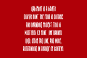 Galsport - Sporty Font, a Sans Serif Font by QR Design Studio (Thumbnail 4 of 7)