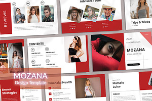 Mozana Powerpoint Template, a Presentation Template by yanindesign