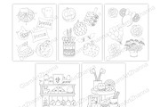 Coloring Book Halloween, a Person Illustration by GlamArtZhanna (Thumbnail 4 of 6)