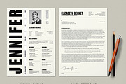 Resume - CV - Letter, a Resume Template by Cleffon_Graphic_Studio (Thumbnail 6 of 6)