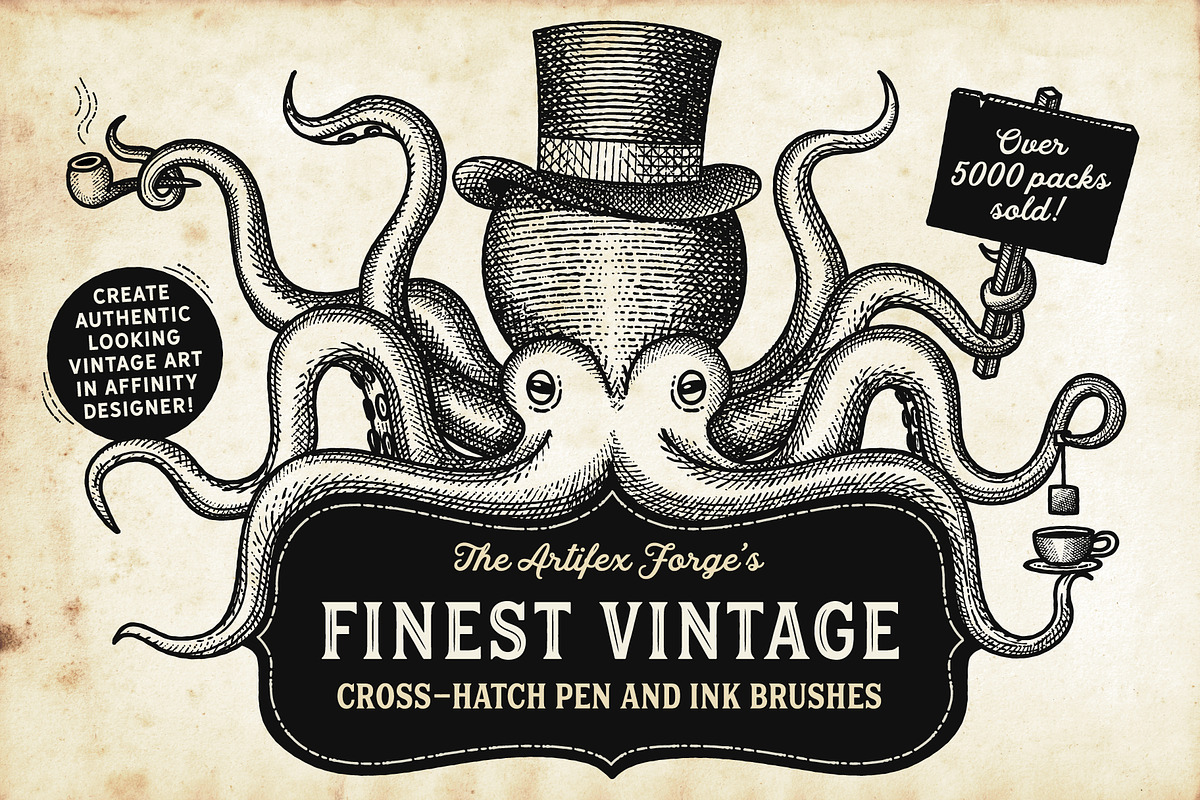 Finest Vintage - Affinity Brushes