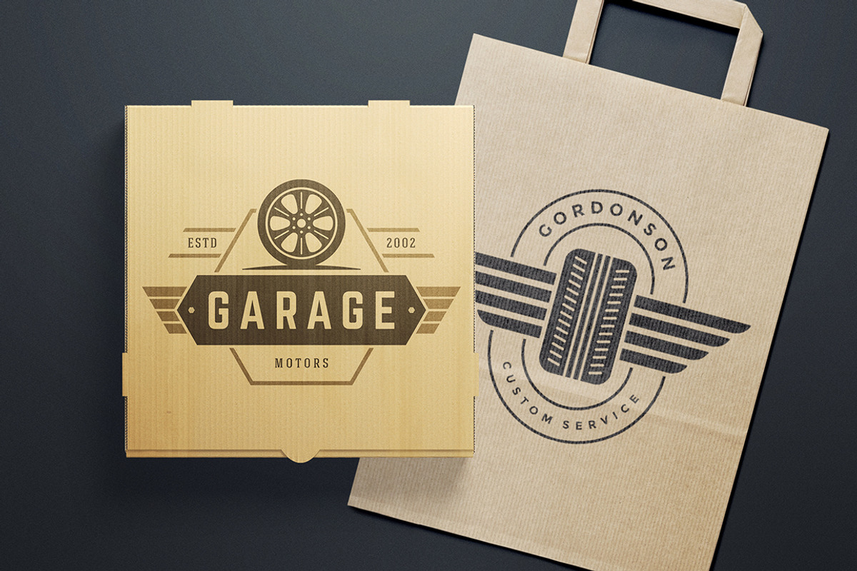 Car Garage Badges & Logos, a Branding & Logo Template by Vasya Kobelev (Photo 5 of 19)