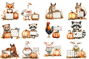 Autumn Fall Sublimation Clipart, an Illustration by Designworld (Thumbnail 4 of 5)
