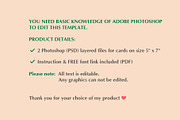 Gold Frames Photo Cards Template PSD, a Card Template by PSD templates and Photos (Thumbnail 5 of 5)