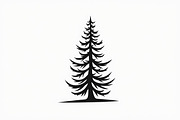 8 Pine Tree Silhouette Bundle, an Illustration by hafijul (Thumbnail 9 of 9)