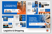 Logistic & Shipping PowerPoint, a Presentation Template by Premast (Thumbnail 1 of 4)