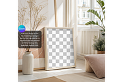 Bright Minimalist Frame Mockup, a Product Mockup by MockupWizard (Thumbnail 3 of 5)