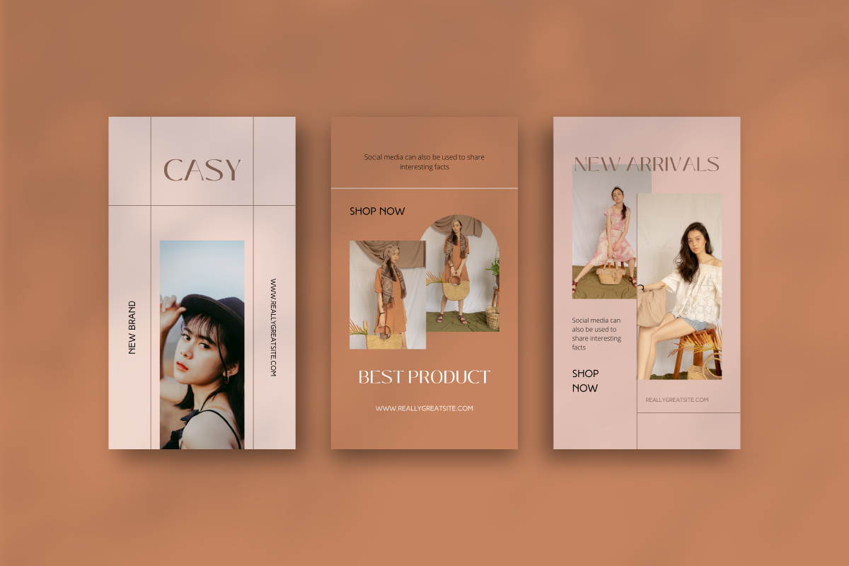 Casy Fashion - Canva Instagram, a Social Media Template by Inkofert (Photo 7 of 11)