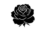50 Black Rose Silhouette Vector Bund, an Illustration by Gaye Art (Thumbnail 32 of 51)