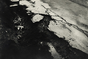Cracked and Eroded Surface Revealing, a Photo by Tanuart