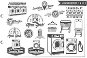 18 in 1 Set of Laundromat, an Object Graphic by Hadanello88 (Thumbnail 1 of 5)