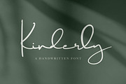 Kinderly - a Handwritten Font, a Script Font by Vava Aryanto (Thumbnail 1 of 11)