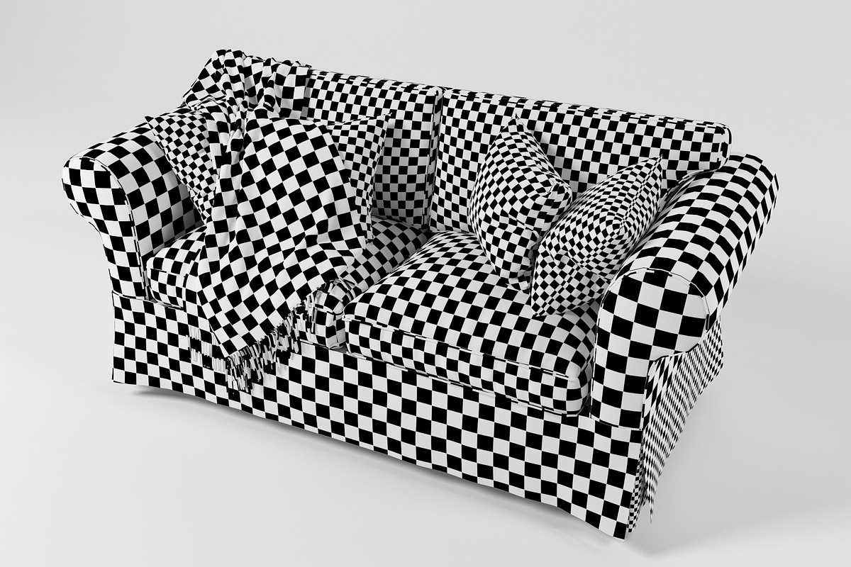 Ektorp 2-seat sofa, a Furniture 3D Model by inDahouze (Photo 7 of 8)