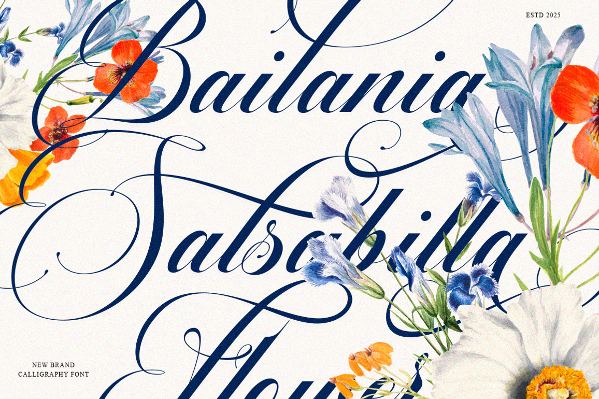 Barlimena Script, a Script Font by IM Studio (Photo 3 of 13)