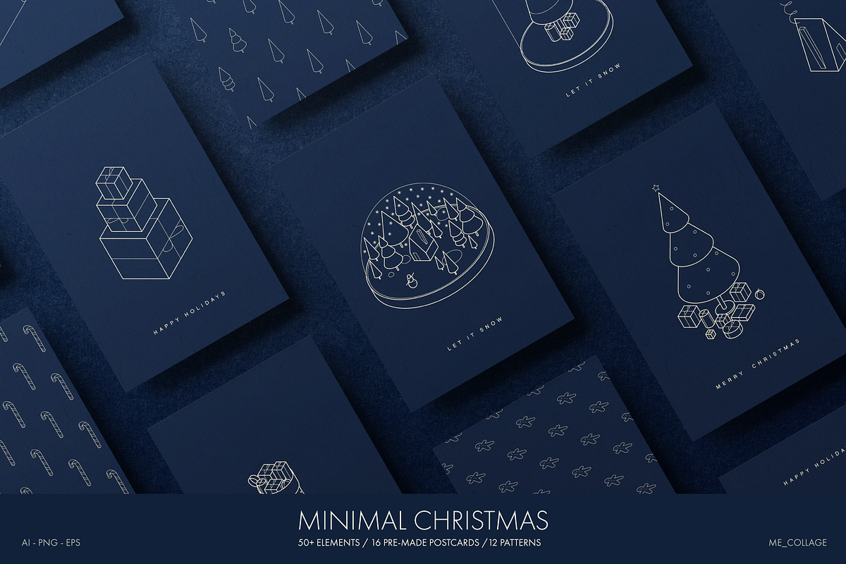 MINIMAL CHRISTMAS, an Object Graphic by ME_COLLAGE (Photo 1 of 15)