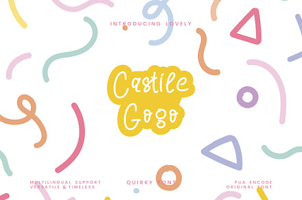 Castile Gogo Display Font