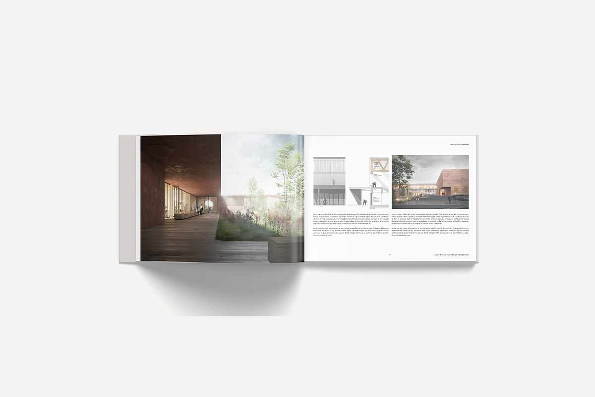 Canva A4 Portfolio Template, a Brochure Template by yesitisprintable (Photo 7 of 10)