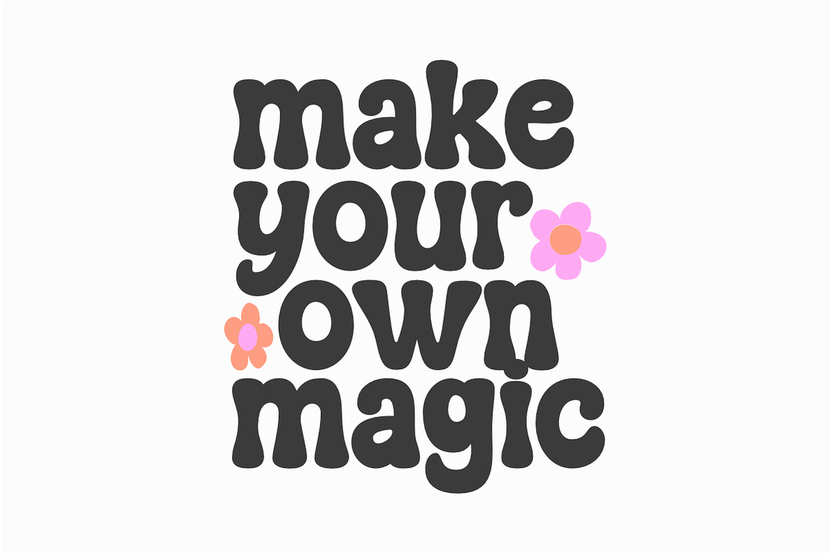Grove Chunky - Retro Groovy Font, a Handwritten Font by SaktiAvellin (Photo 3 of 9)