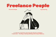 People Series BUNDLE: All 4 in 1, a Person Illustration by Veyla (Thumbnail 19 of 33)