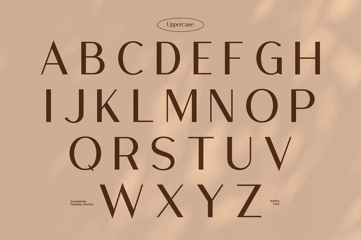 Raffas, a Sans Serif Font by Flawless And Co (Photo 7 of 10)