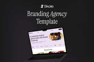 Skole — Brand Agency Framer Template