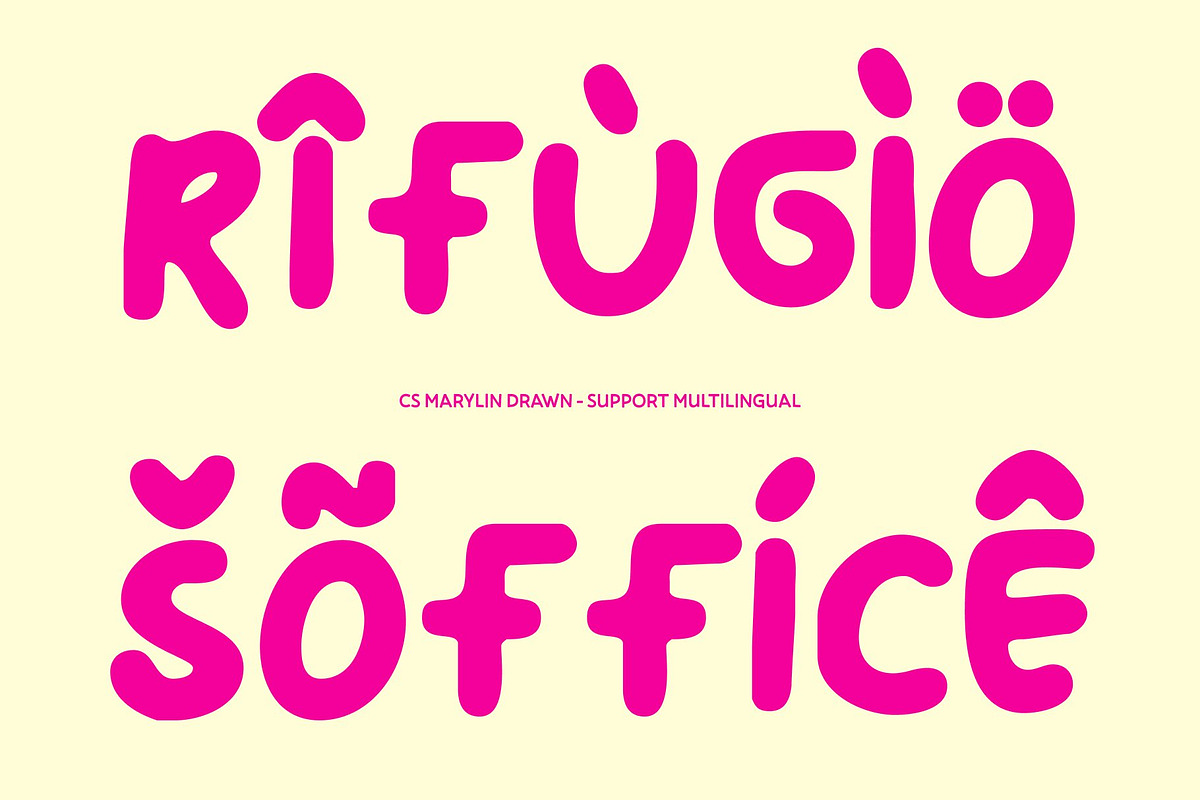 CS Marylin Drawn, a Handwritten Font by Craft Supply Co. (Photo 7 of 8)