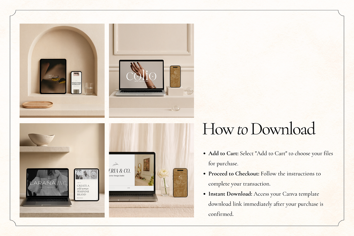 45 Multi Device Canva Mockups, a Mac Mockup by Matisse Studio (Photo 9 of 9)