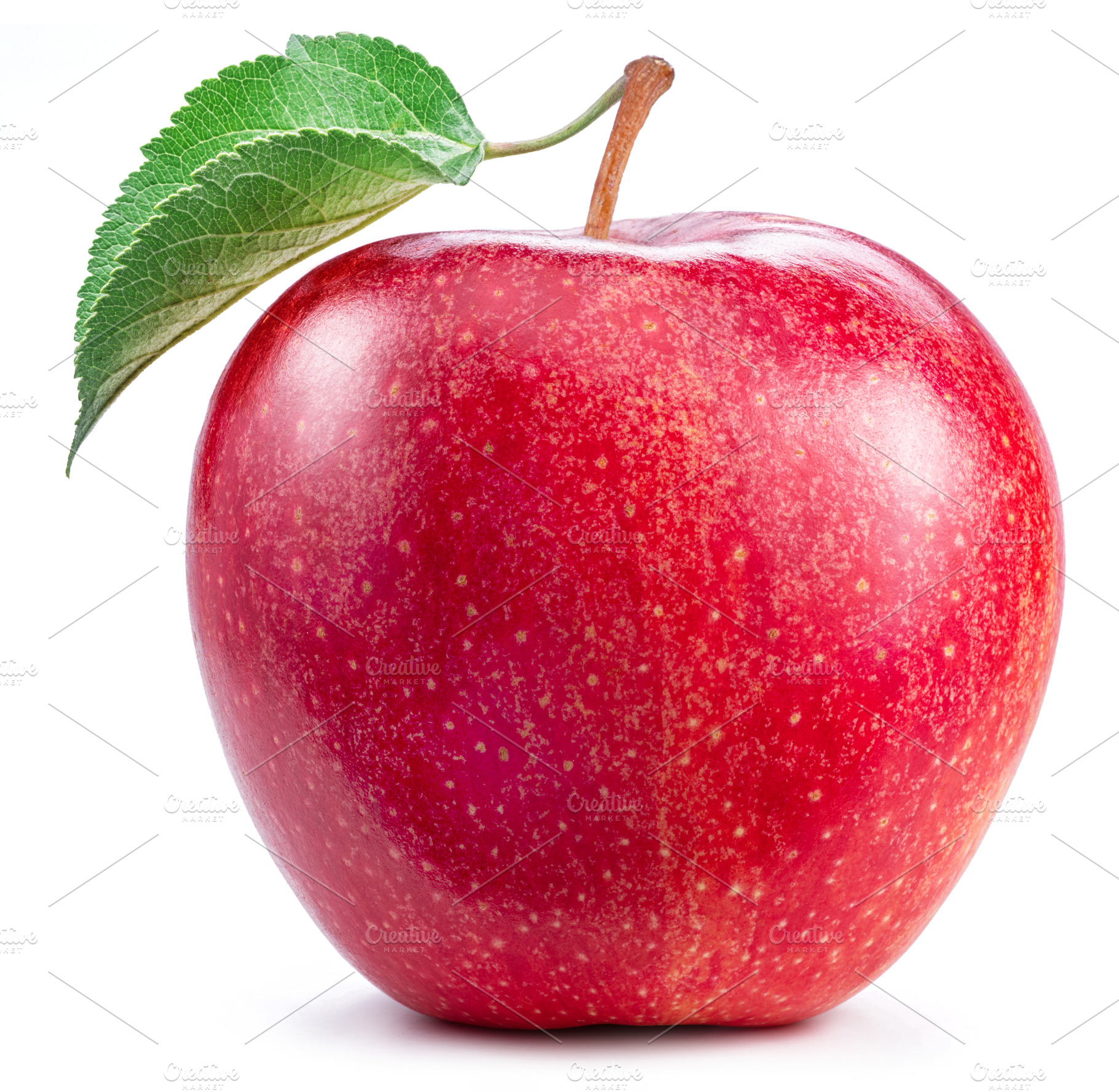 Ripe perfect red apple, a Food & Drink Photo by Volff