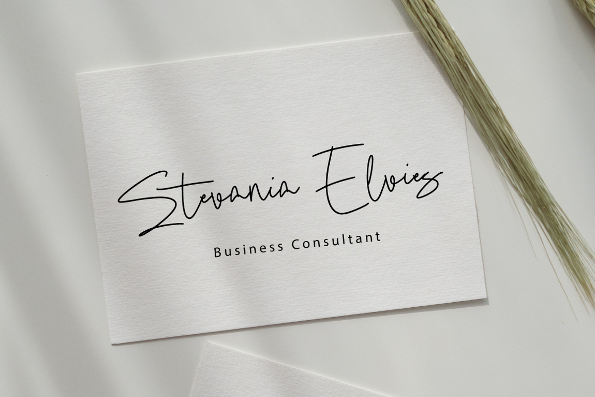 Hidesty Signature, a Handwritten Font by Eltypesstudio (Photo 7 of 18)