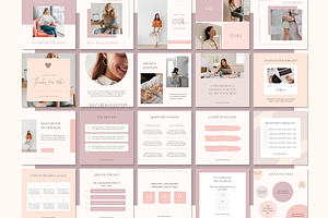 Blogger Instagram Template Canva